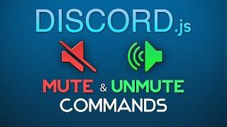 How to make Mute and Unmute command  Discord.js