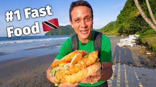 Bake and Shark #1 FAST FOOD in Trinidad and Tobago - Maracas Bay