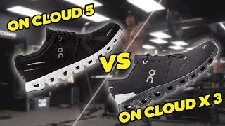 ON CLOUD X 3 VS ON CLOUD 5  Which Is Best for You?