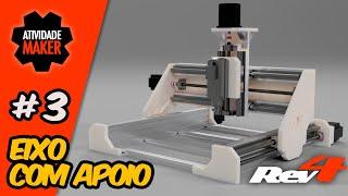 CNC Router Revolution 4 - Eixo com Apoio #3