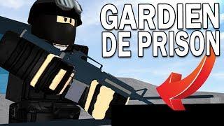 JE DEVIENS UN GARDIEN DE PRISON   Roblox 