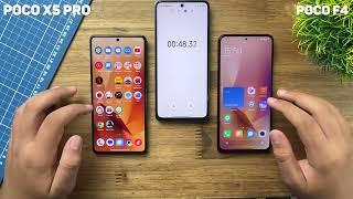 POCO X5 PRO 5G VS POCO F4 - FIRST SPEED TEST