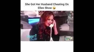 She caught her husband cheating on live TV