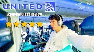 United Airlines Economy Class Review 2023 Long Haul Flight  LDN - IAH