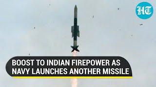 India launches surface-to-air missile VL-SRSAM Big boost to Indian Navys firepower