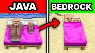 Jai Brisé 17 MYTHES de Minecraft Java VS Bedrock 