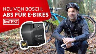 Bosch E-Bike ABS Test Review  Antiblockier-System für E-Bikes  deutsch