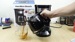 Hamilton Beach Programmable 12 Cup Coffeemaker Demo