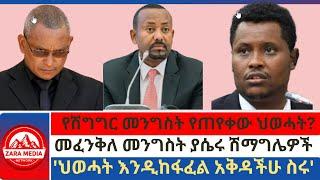 #Zaramedia - የሽግግር መንግስት የጠየቀው ህወሓት?መፈንቅለ መንግስት ያሴሩ ሽማግሌዎችህወሓት እንዲከፋፈል አቅዳችሁ ስሩ -07-04-2024