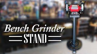 Bench Grinder Stand  DIY Grinding Pedestal Build Cheaper Than Harbor Freights Best