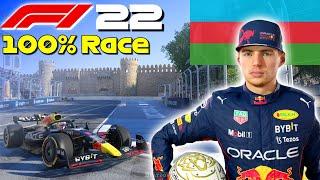 F1 2023 Mod - Lets Defend Verstappens World Title #10 100% Race Baku