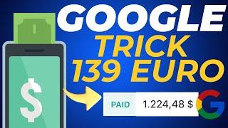 139€ PASSIV mit GOOGLE Trick verdienen NEUE METHODE Clever Geld mit Linkvertise & Google verdienen