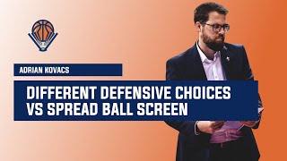 Adrian Kovacs Basketball Defense vs. Spread Ballscreen Offense