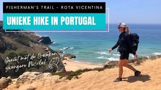 HIKE FISHERMANS TRAIL PORTUGAL - ETAPPE 2 - Geniet met 13-weken zwangere Nicole - FollowYourWind