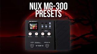 NUX MG-300 PRESETS