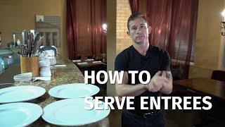 How to serve food and interact with guests   Restaurant server training