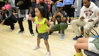 Little Girl Dancing her heart out l Tommy The Clown l OfficialTSquadTV