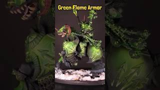 Painting Fast Green Armor #aos #paintingtutorial #warhammer #hobby #gamesworkshop #howto #shorts