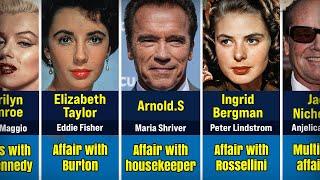 10 MOST NOTORIOUS CHEATERS in Hollywood history Here are their stories files..