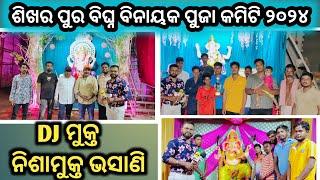 ଶିଖର ପୁର ଗଣେଶ ପୁଜା ୨୦୨୪  ନିଶା ମୁକ୍ତ ବିଘ୍ନବିନାୟକ ଭସାଣି କଟକ  #SUDARSHAN-TVCTC