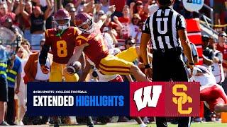 Wisconsin vs No. 13 USC Extended Highlights  Big Ten on CBS