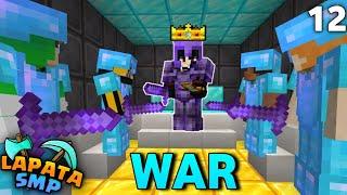 Biggest WAR to Become King in Minecraft Lapata SMP S3-12