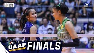 Canino Belen exchange staredowns  UAAP Season 85 Womens Volleyball