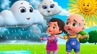 Badal Raja  Pani Barsa Chhaam Chhaam  Barish aayi  Hindi Nursery Rhymes & Kids Balgeet Poems