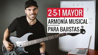 El 2-5-1 Mayor armonía musical para bajistas