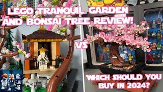 LEGO Tranquil Garden and Bonsai Tree Review Which Should You Buy in 2024?
