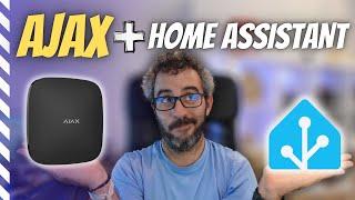 Integración ALARMA AJAX y Home Assistant  Alarma inteligente domótica