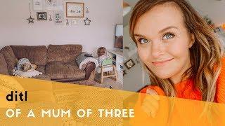 DAY IN THE LIFE OF A MUM  MOM - THREE KIDS & A POORLY MUM #ad