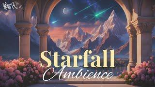 Starfall Ambience in Velaris  ACOTAR Night Court Inspired  with music