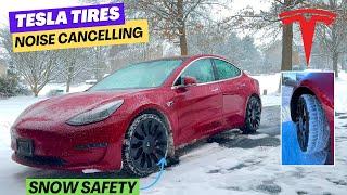 NEW Winter Tires Designed for Electric Vehicles Hankook ION - Tesla Model 3Y 2024 #tesla