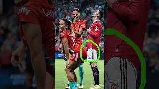 Women Football Funny Reactions #shorts #footballshorts