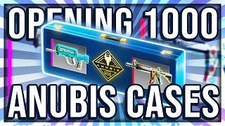 OPENING 1000 ANUBIS CASES NEW COLLECTION