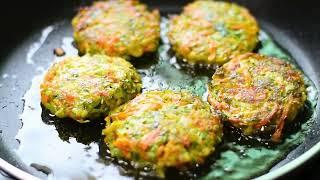 How to Make Zucchini Fritters  Ramadan Special Recipe  Healthy Diet  Must Try Recipe