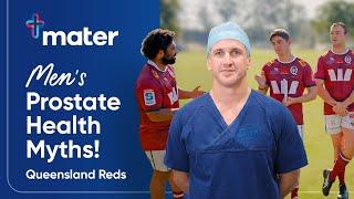 Mens Health Week 2023 - Prostate Health  Mater x Queensland Reds