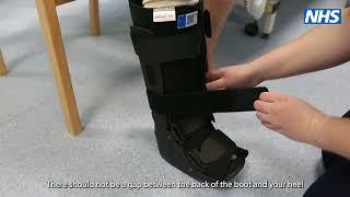 Splints Static walking boot