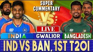 India vs Bangladesh Live - 1st T20I  India Match Live Score & Commentary  IND VS BAN Live Today 