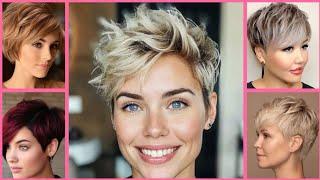 Latest Short Pixie Bob Haircuts And Short Hair Hairstyles For Women To Look Younger 2024