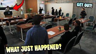 Nino Witnesses Assistant Chief Kicking Out BCSO Officers From LSPD Meeting  NoPixel RP  GTA RP