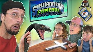 Skylander Boy & Girl say GOODBYE A Snake says HELLO & Pokemon VMax Surprise Pack  FV Family Vlog