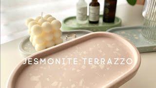 Jesmonite Terrazzo Trays  DIY Jesmonite AC100 for beginners  테라조 트레이 만들기 제스모나이트 아크릴 레진