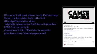 Introducing Camses Patreon