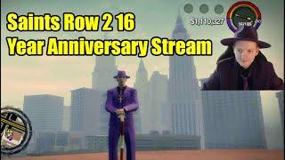 Saints Row 2 16 Year Anniversary Stream