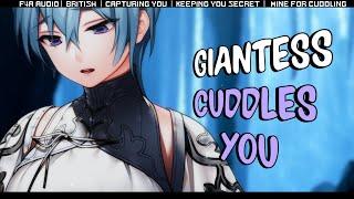 Female Giant Captures You Cuddles Giantess AUDIO