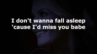 Aerosmith - I dont want to miss a thing HQlyrics1977