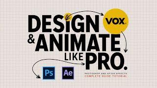 How to Edit Like Vox Style Free Tutorial with Photoshop & After Effects