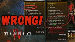 The EASIEST Way to Determine an Item Upgrade in Diablo 4 while Leveling